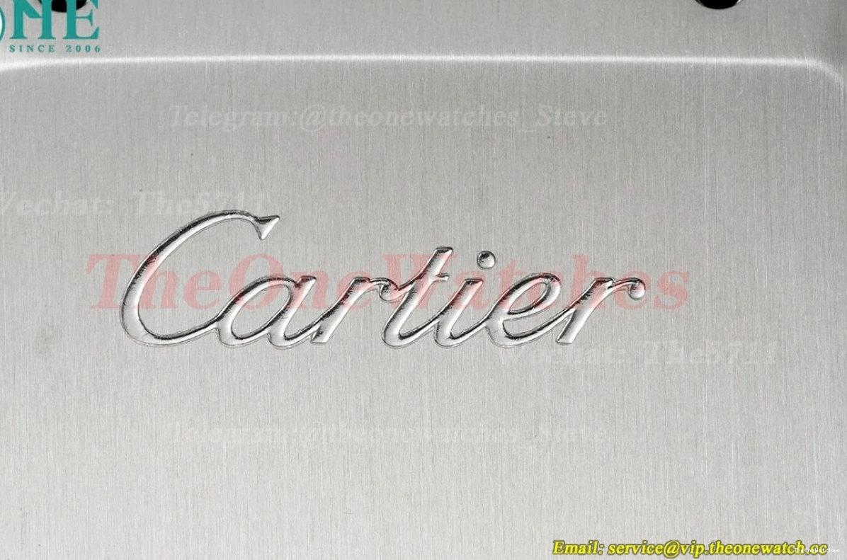 XL MY9019 SS White Cartier De Mens Rmn GF 40MM RU Santos 0408